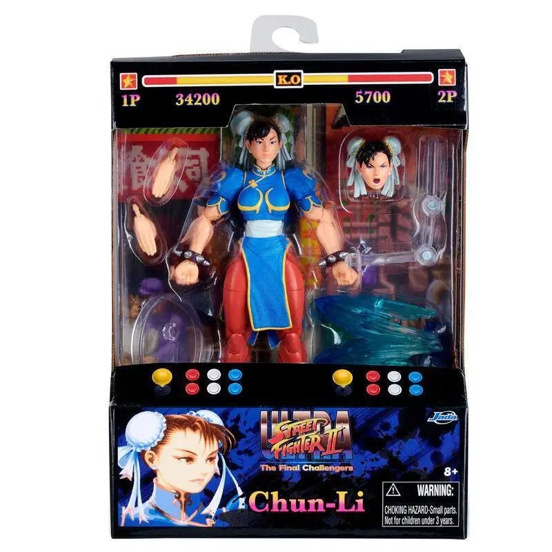 In Stock Jada Toys Ultra Street Fighter II M.Bison Dhalsim RYU Chun Li Fei Long Ken 6" Inch Action Figure Collectible Toy Gift - SHAKLABS STORE