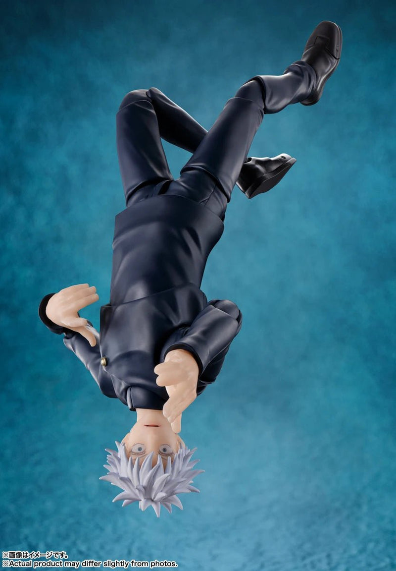 In Stock Original Anime Jujutsu Kaisen S.H.Figuarts SATORU GOJO - Jujutsu Technical High School PVC Bandai Action Figure Toys - SHAKLABS STORE