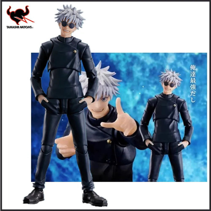 In Stock Original Anime Jujutsu Kaisen S.H.Figuarts SATORU GOJO - Jujutsu Technical High School PVC Bandai Action Figure Toys - SHAKLABS STORE