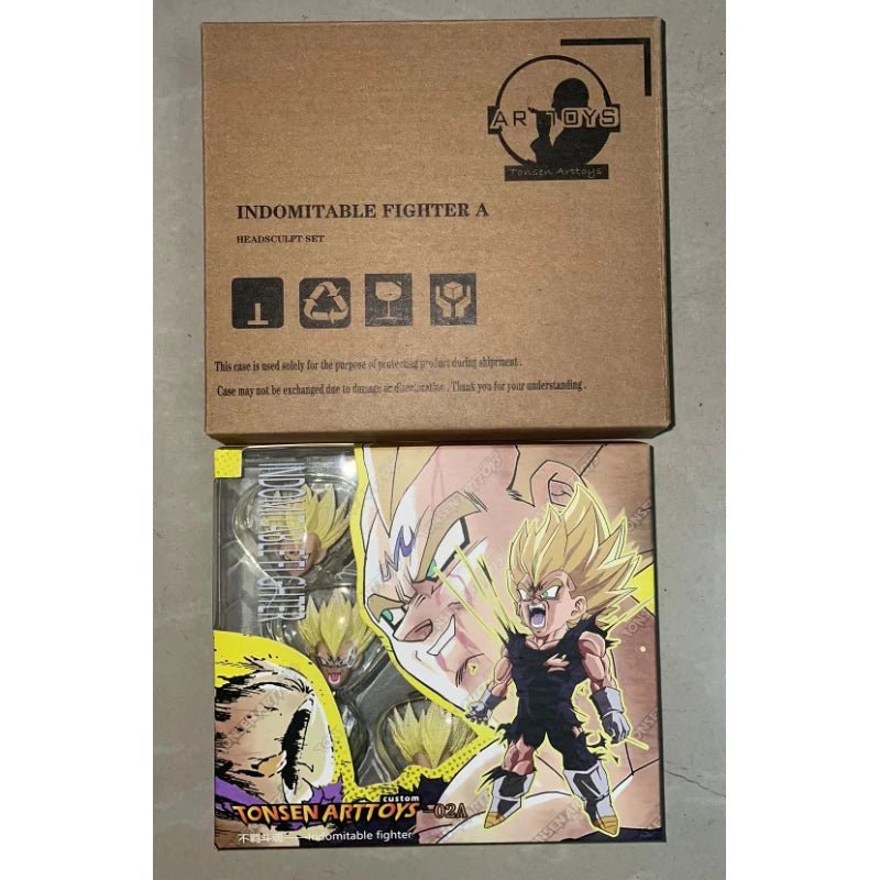 In Stock Tonsenarttoys S.H.Figuarts SHF Dragon Ball Indomitable Fighter Majin Vegeta 02A Anime Action Figure Model Accessories - SHAKLABS STORE