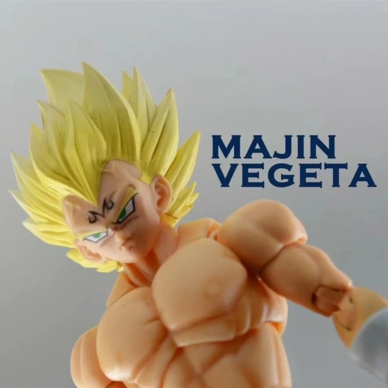 In Stock Tonsenarttoys S.H.Figuarts SHF Dragon Ball Indomitable Fighter Majin Vegeta 02A Anime Action Figure Model Accessories - SHAKLABS STORE