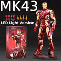 Iron Man Action Figure with Suit - Up Gantry LED Light | Highly Detailed and Articulated Action Figure - SHAKLABS STORE