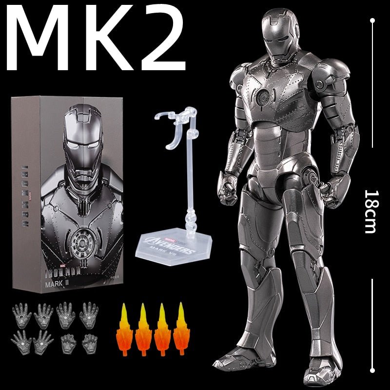 Iron Man Marvel Legends Series - Mk1 - 85 Action Figures - SHAKLABS STORE