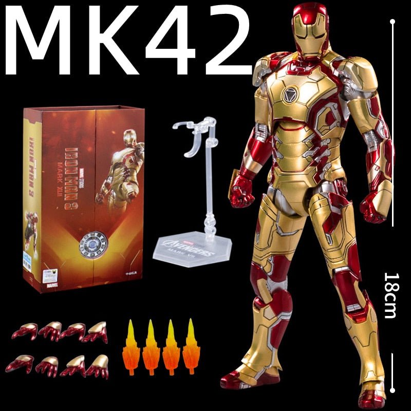 Iron Man Marvel Legends Series - Mk1 - 85 Action Figures - SHAKLABS STORE