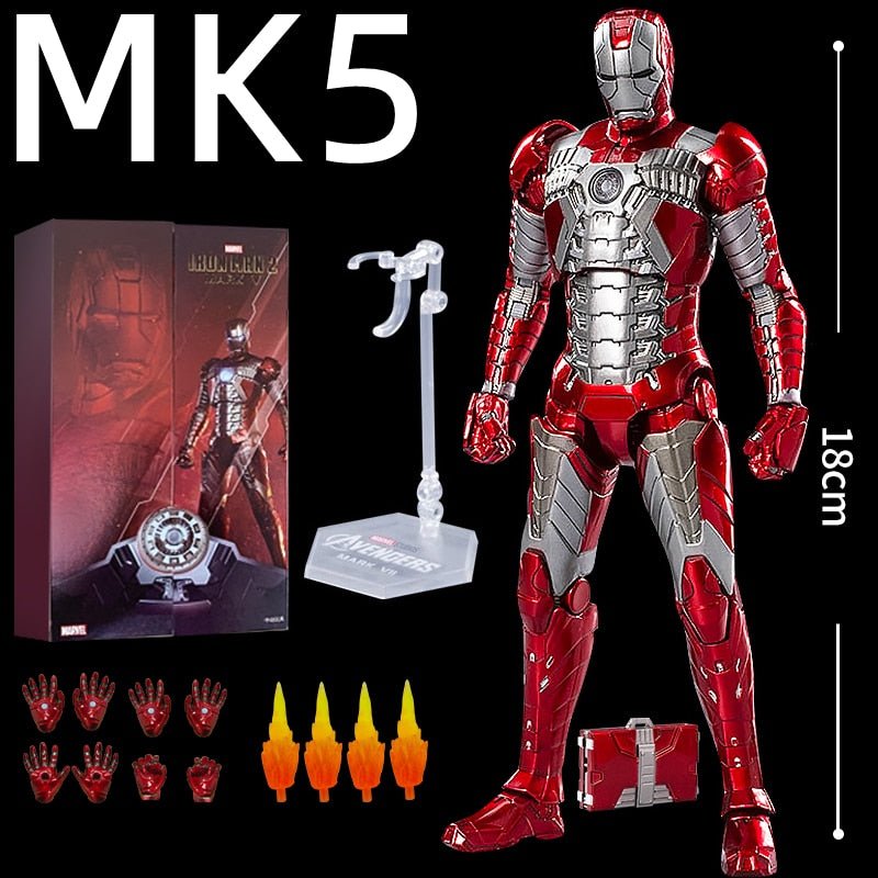 Iron Man Marvel Legends Series - Mk1 - 85 Action Figures - SHAKLABS STORE