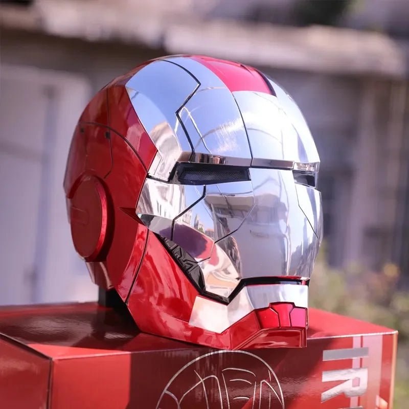 Iron Man Tony Helmet 1:1 - Electric Opening & Voice Control Wearable - SHAKLABS STORE