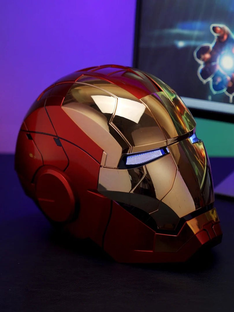 Iron Man Tony Helmet 1:1 - Electric Opening & Voice Control Wearable - SHAKLABS STORE