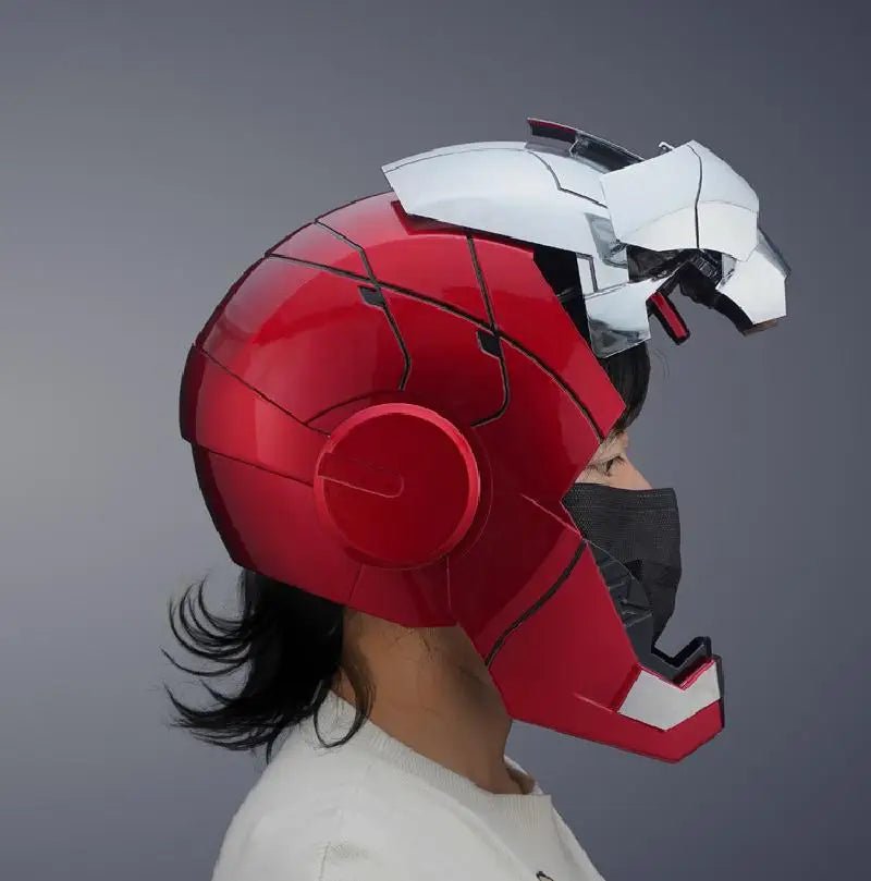 Iron Man Tony Helmet 1:1 - Electric Opening & Voice Control Wearable - SHAKLABS STORE