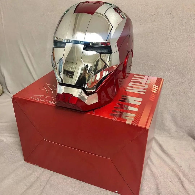 Iron Man Tony Helmet 1:1 - Electric Opening & Voice Control Wearable - SHAKLABS STORE