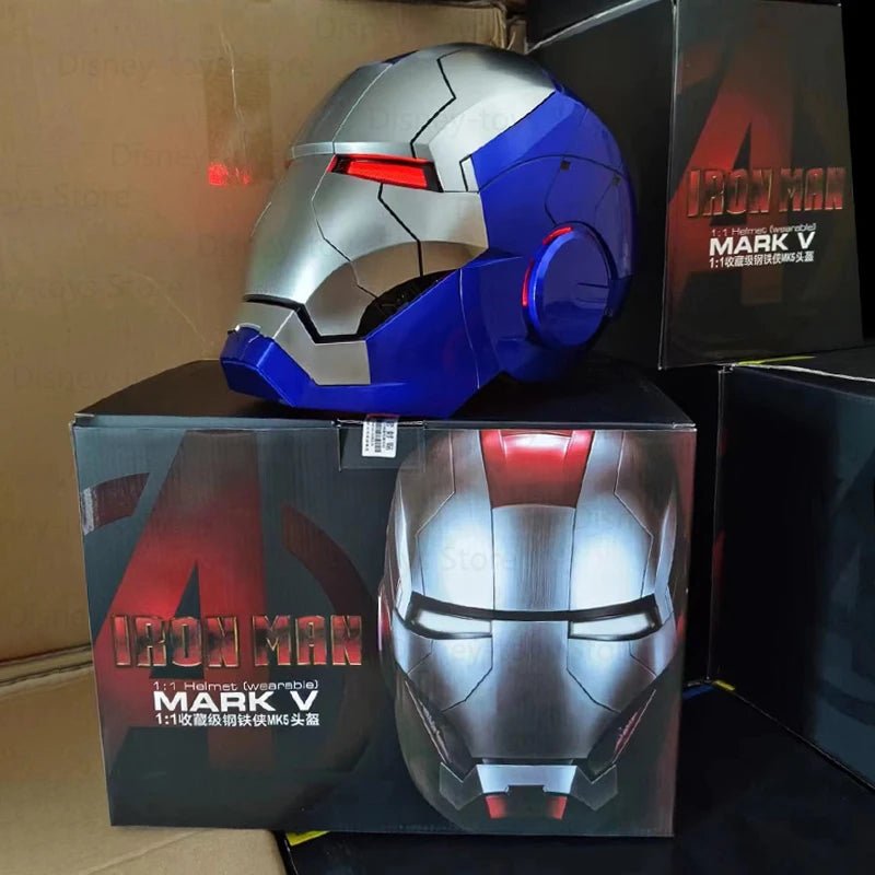 Iron Man Tony Helmet 1:1 - Electric Opening & Voice Control Wearable - SHAKLABS STORE