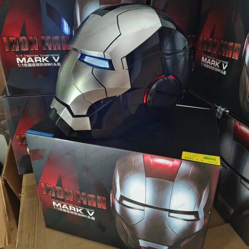 Iron Man Tony Helmet 1:1 - Electric Opening & Voice Control Wearable - SHAKLABS STORE