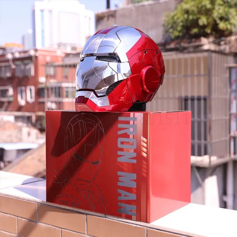 Iron Man Tony Helmet 1:1 - Electric Opening & Voice Control Wearable - SHAKLABS STORE