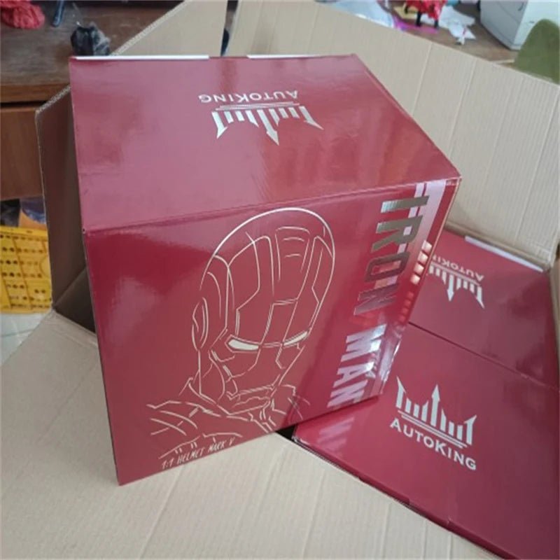 Iron Man Tony Helmet 1:1 - Electric Opening & Voice Control Wearable - SHAKLABS STORE