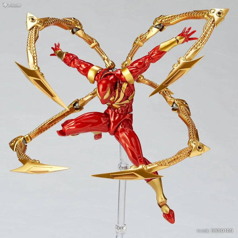 Iron Spiderman Action Figure - Amazing Yamaguchi PVC - SHAKLABS STORE