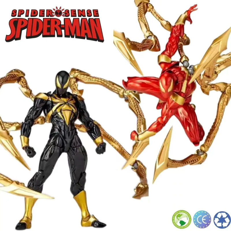 Iron Spiderman Action Figure - Amazing Yamaguchi PVC - SHAKLABS STORE