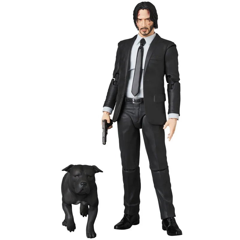 John Wick Action Figure with Dogs - 17cm - SHAKLABS STORE