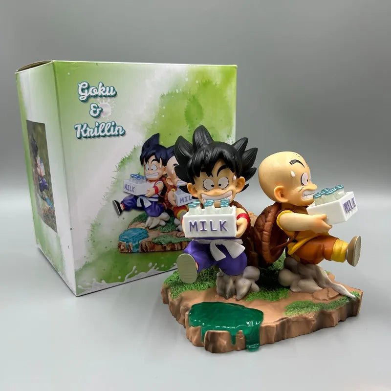 Kuririn & Goku Dragon Ball Z Figurine 15cm - Anime Collection - SHAKLABS STORE