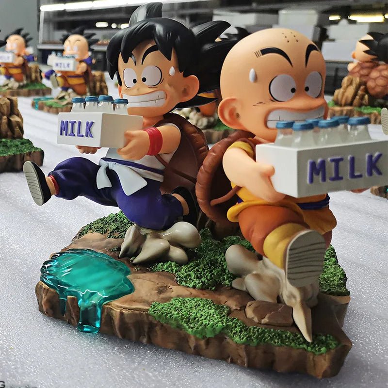 Kuririn & Goku Dragon Ball Z Figurine 15cm - Anime Collection - SHAKLABS STORE