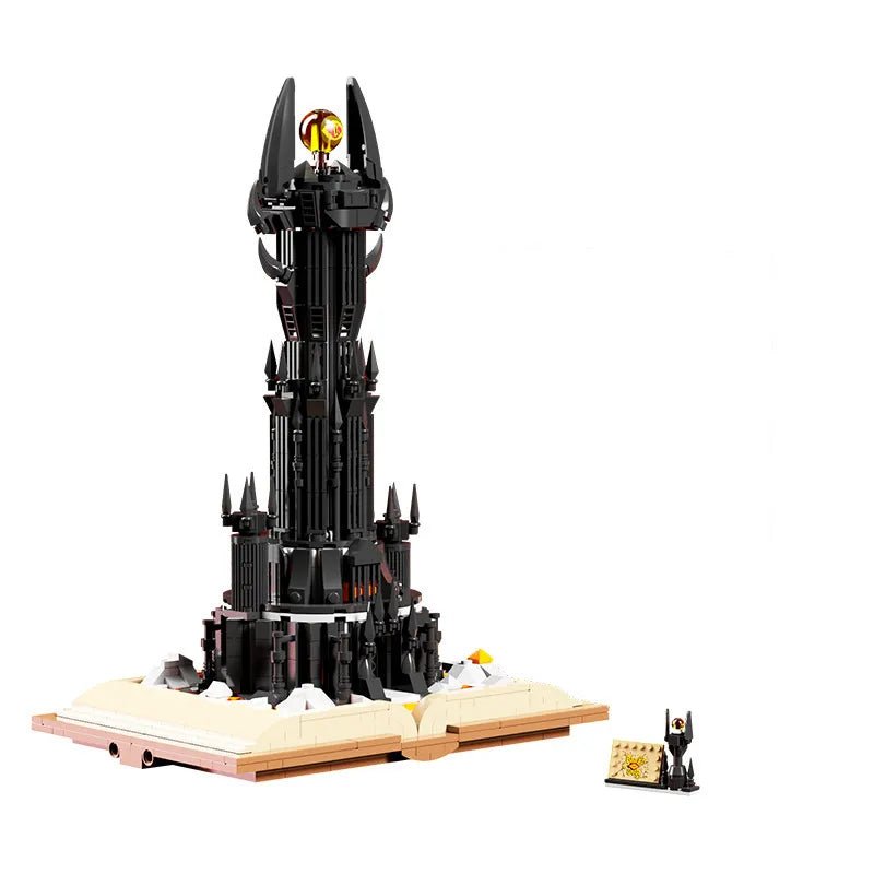 Lord Rings Sauron Eye Building Blocks with Led Light Assemble Brick Collection - SHAKLABS STORE