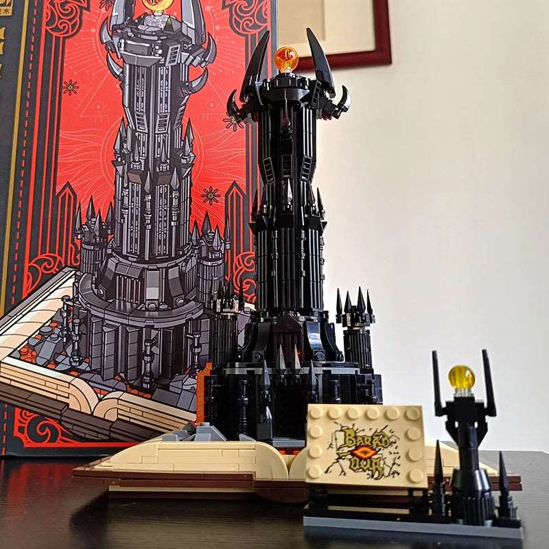 Lord Rings Sauron Eye Building Blocks with Led Light Assemble Brick Collection - SHAKLABS STORE