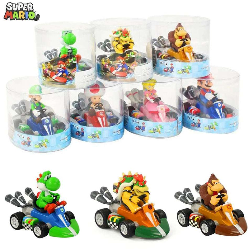 Mario Universe Pull Back Cars & Figures - Ultimate - SHAKLABS STORE