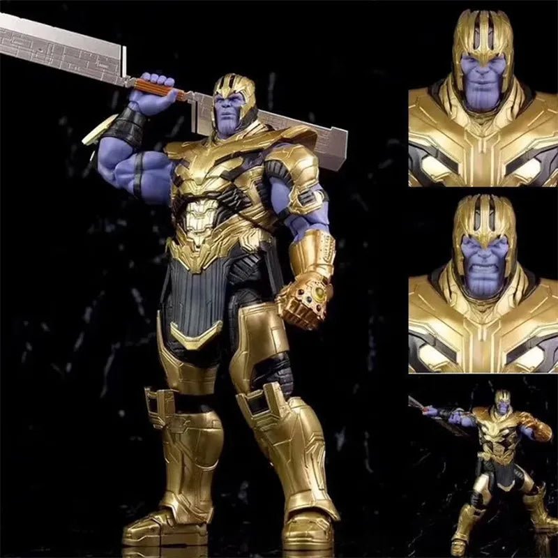 Marvel SHFiguarts Thanos Figure Avengers Infinity War BJD Action Figures Collectable Model Toy For Birthday Gift - SHAKLABS STORE