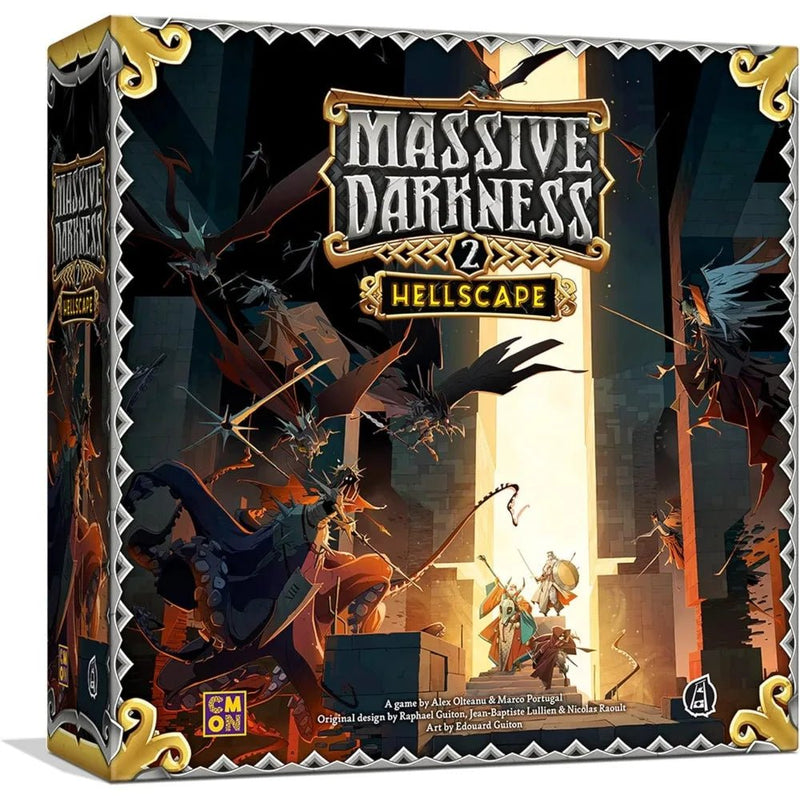 Massive Darkness 2: Hellscape - Descend and Vanquish the Darkness (1 - 6 Players) - SHAKLABS STORE