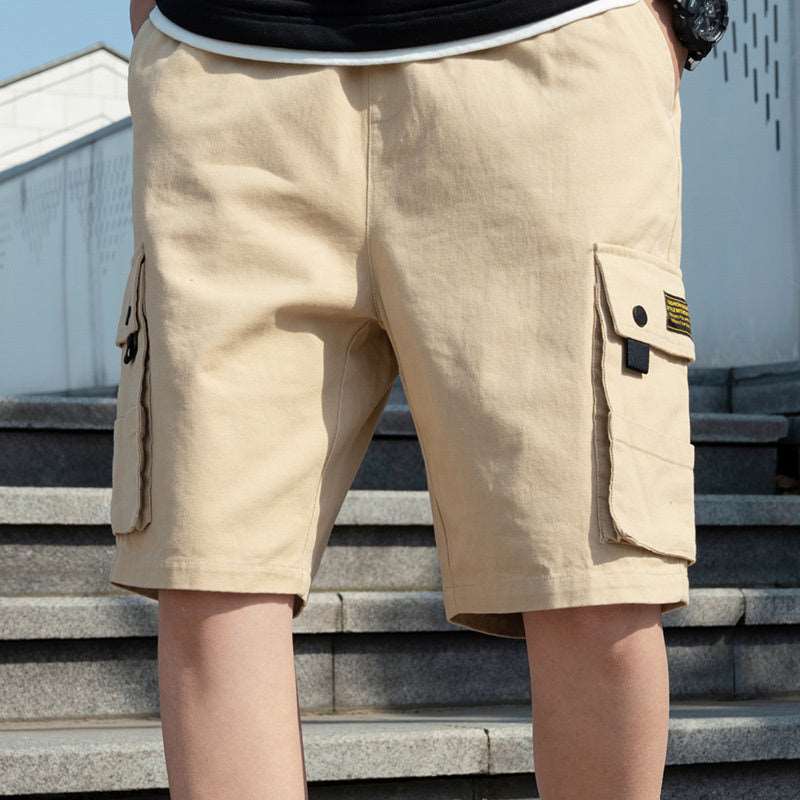 Men's Work Clothes Multi - pocket Shorts - SHAKLABS STORE