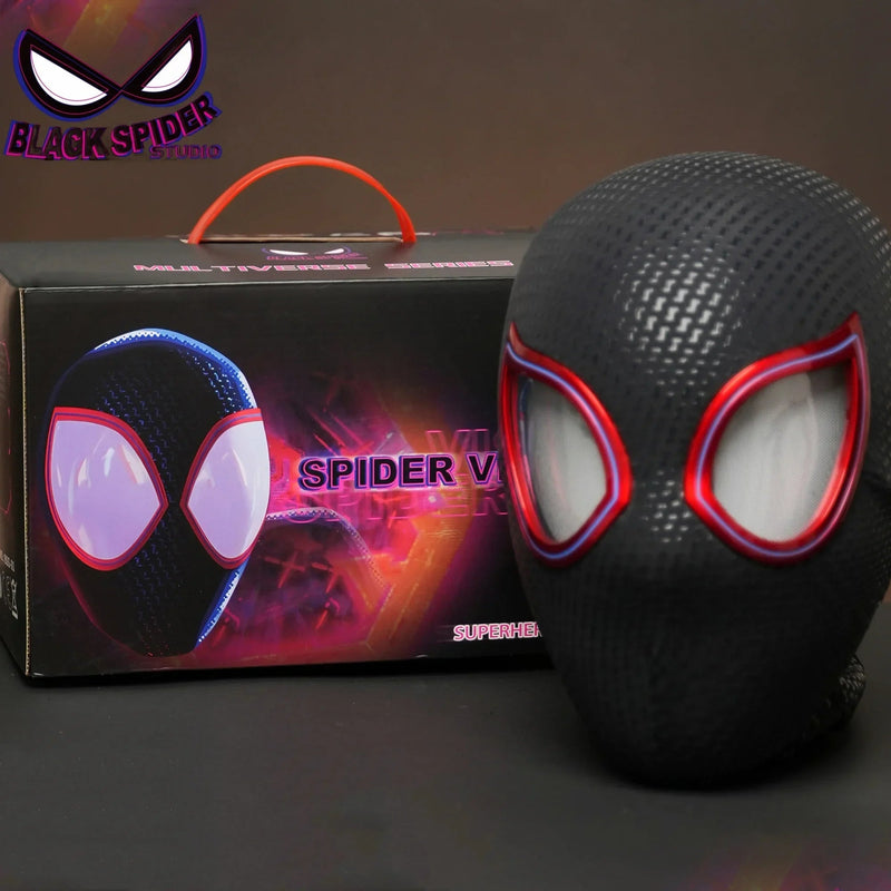 Miles Morales Spider - Man: Moving Eyes Electronic Mask - SHAKLABS STORE