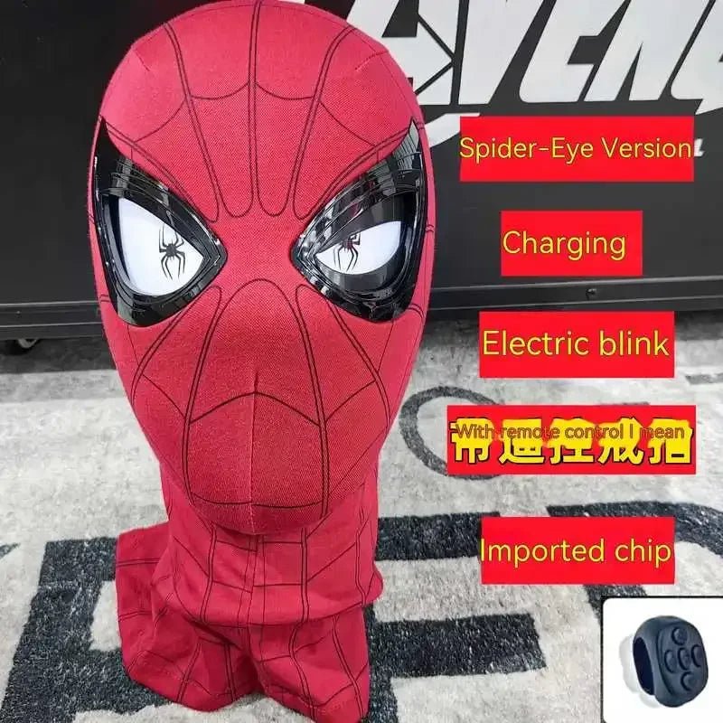 Miles Morales Spider - Man: Moving Eyes Electronic Mask - SHAKLABS STORE