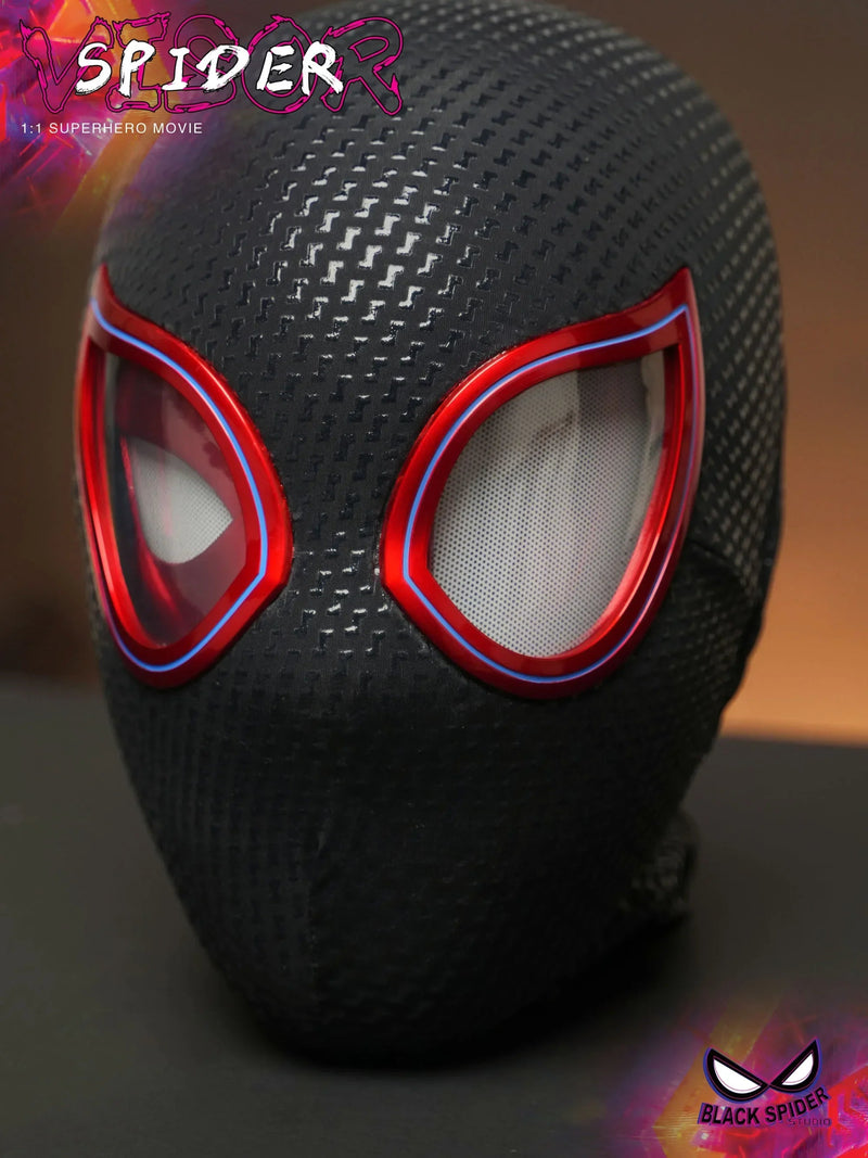 Miles Morales Spider - Man: Moving Eyes Electronic Mask - SHAKLABS STORE