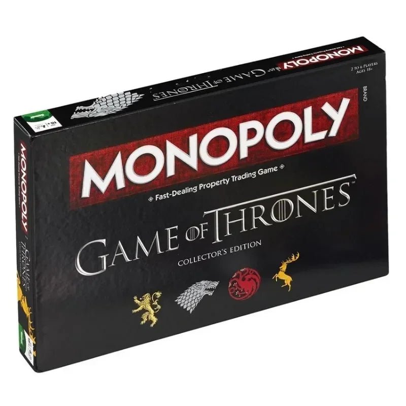 Monopoly Pokemon New All Series Friends Board Game of Thrones Puzzle Battle Hobby Casual Toy Kid Anime Family Collectible Gift - SHAKLABS STORE