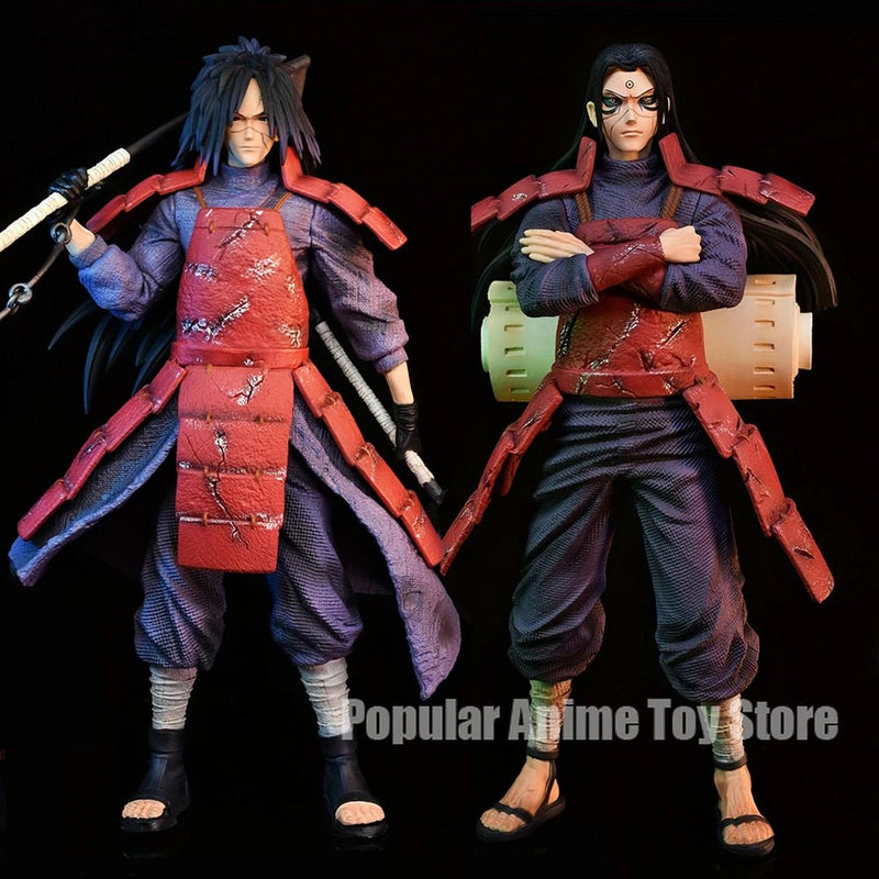 Naruto: 27cm Uchiha Madara & Senju Hashirama Figures - SHAKLABS STORE