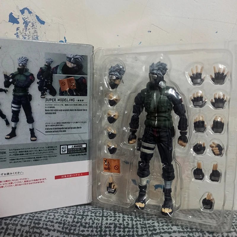 Naruto Hatake Kakashi Figure SHFiguart Shippūden Kakashi 2.0 The Hero of Sharingan Action Figure Model Anime Toys Christmas Gift - SHAKLABS STORE