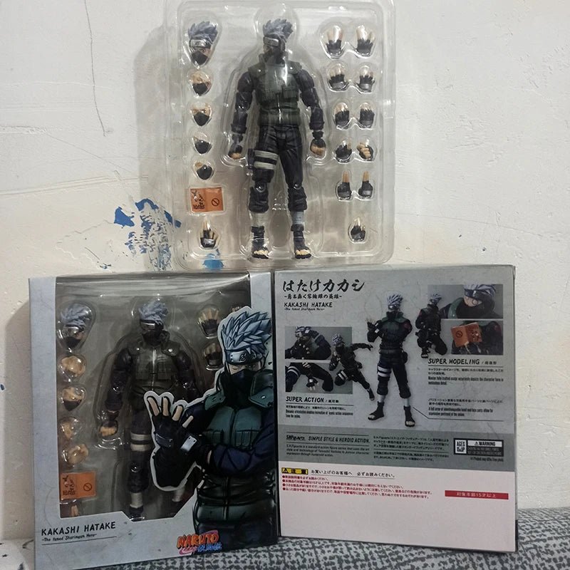 Naruto Hatake Kakashi Figure SHFiguart Shippūden Kakashi 2.0 The Hero of Sharingan Action Figure Model Anime Toys Christmas Gift - SHAKLABS STORE