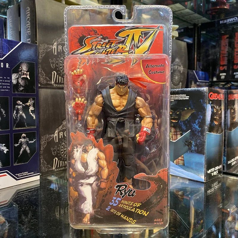 NECA 7inch Street Fighter Ryu Ken Gulie Akuma Chunli Movable Figure Japan Game Derivatives Action Figure Collectible Model Toys - SHAKLABS STORE