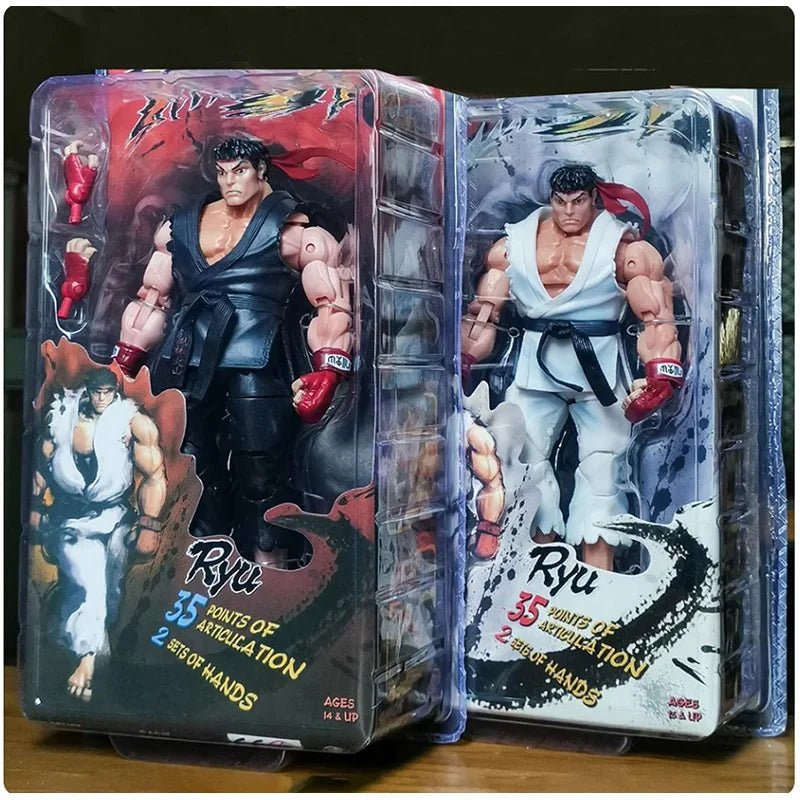 NECA 7inch Street Fighter Ryu Ken Gulie Akuma Chunli Movable Figure Japan Game Derivatives Action Figure Collectible Model Toys - SHAKLABS STORE