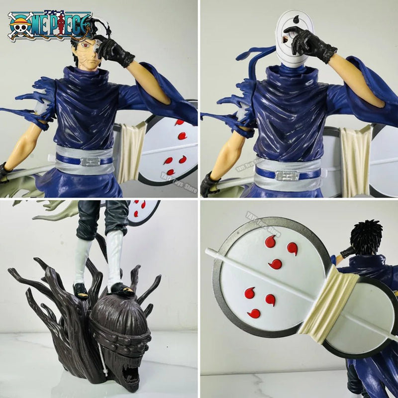 New 28cm Naruto Anime Figures Uchiha Obito Action Figures Double - headed Anime PVC Collection Model Toys Doll Gifts - SHAKLABS STORE