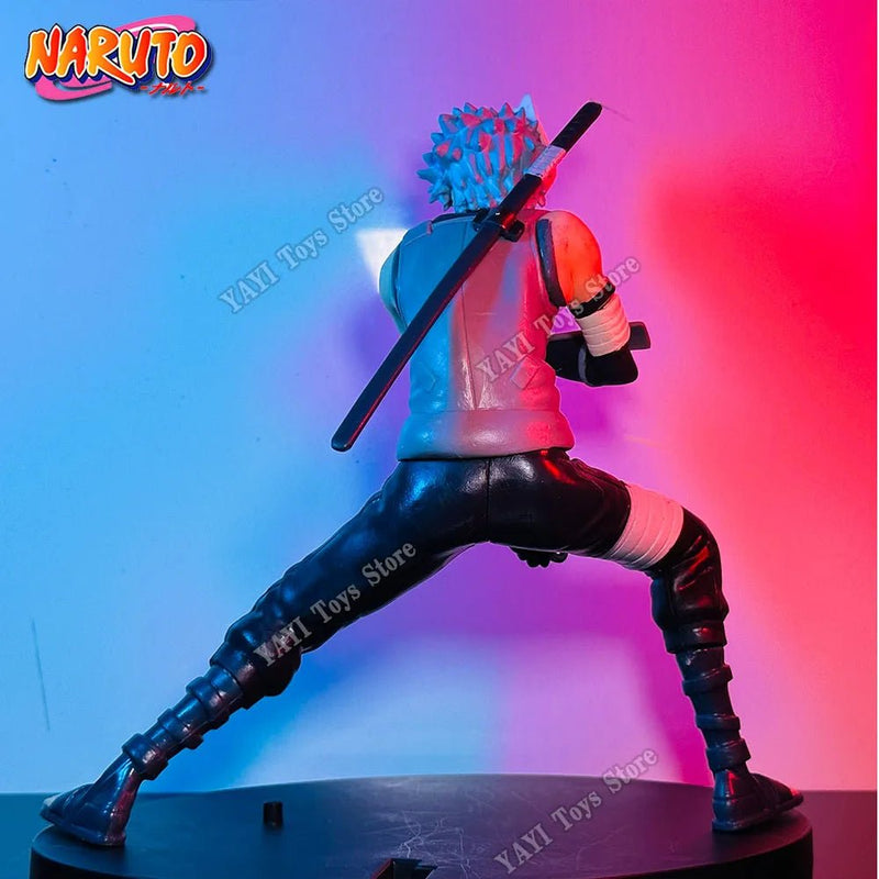 New Naruto Anime Figure 18cm Hatake Kakashi PVC Action Figure Model Doll car Ornaments Collections Toy Gifts - SHAKLABS STORE