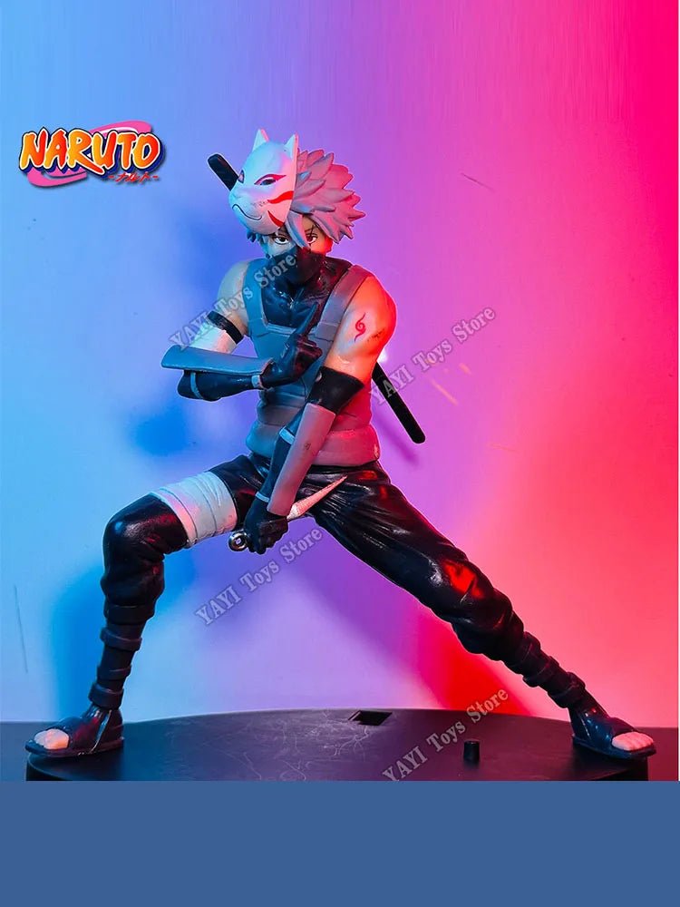 New Naruto Anime Figure 18cm Hatake Kakashi PVC Action Figure Model Doll car Ornaments Collections Toy Gifts - SHAKLABS STORE