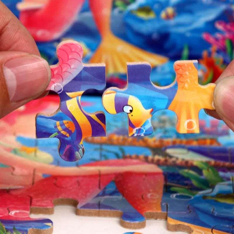 Nurture Kids' Minds with this 60 - Piece Animal Puzzle - SHAKLABS STORE