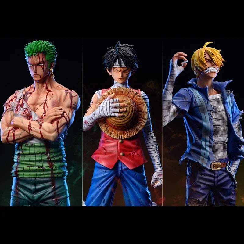 One Piece 30cm Figures - Zoro, Sanji, Luffy Epic Trio - SHAKLABS STORE