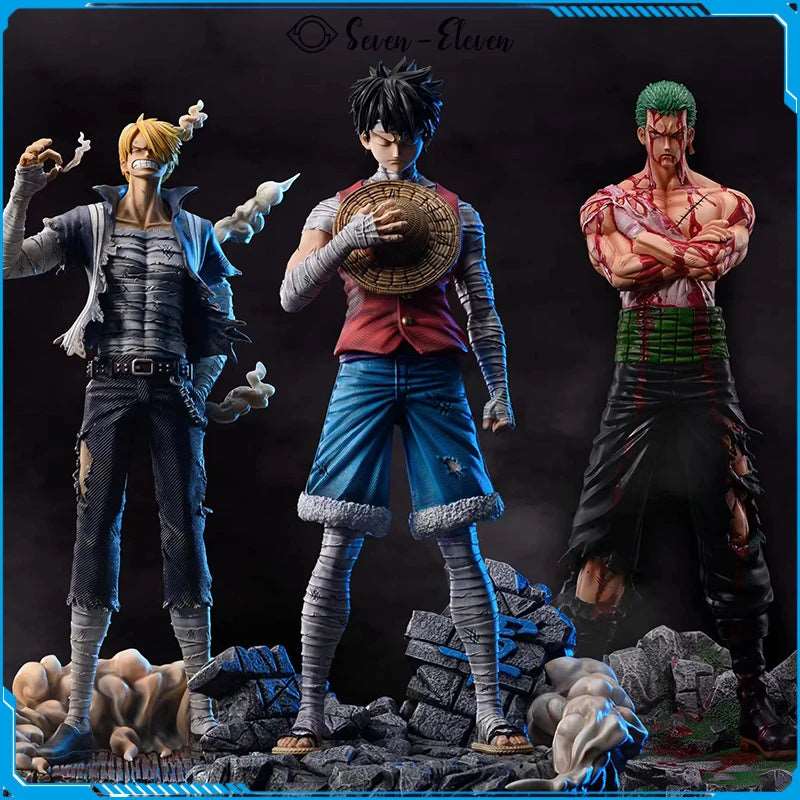 One Piece 30cm Figures - Zoro, Sanji, Luffy Epic Trio - SHAKLABS STORE