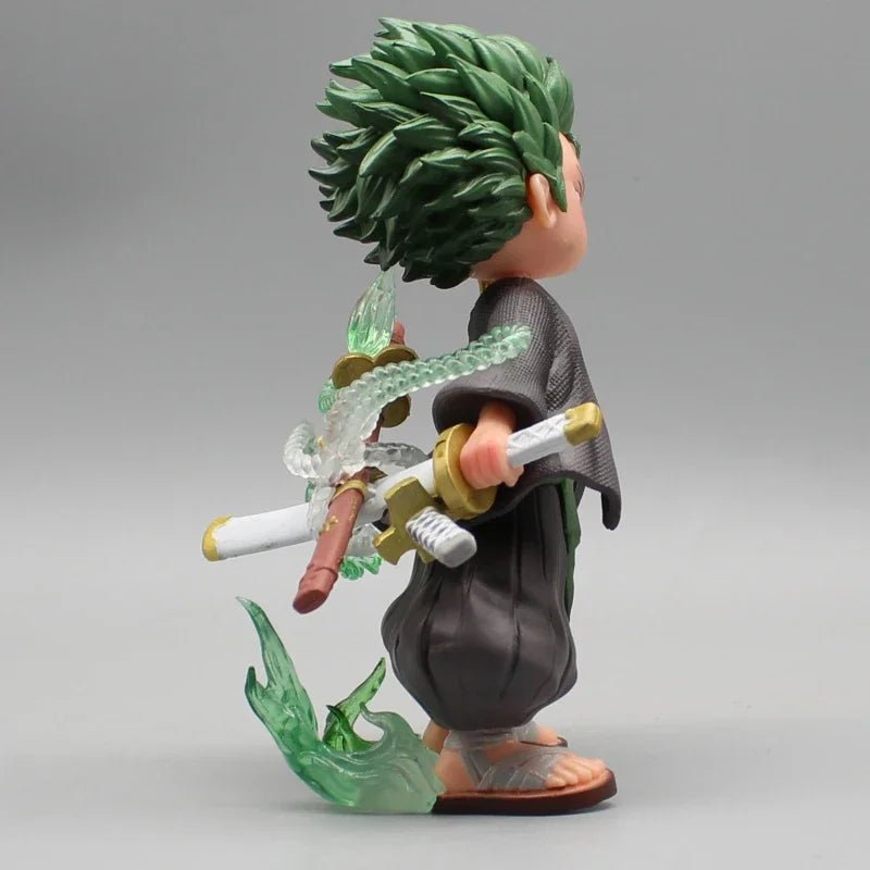 One Piece Anime Figure Gk Roronoa Zoro Q Version Zoro Action Figure Two Years Later Model Statue Peripheral Toys Gift Pvc 14.5cm - SHAKLABS STORE