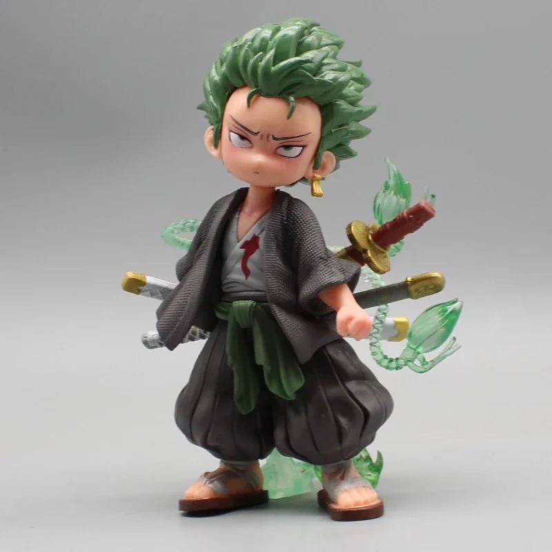 One Piece Anime Figure Gk Roronoa Zoro Q Version Zoro Action Figure Two Years Later Model Statue Peripheral Toys Gift Pvc 14.5cm - SHAKLABS STORE