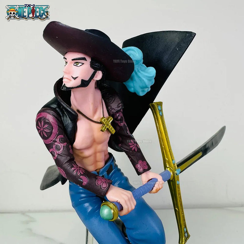 One Piece: Dracule Mihawk - World's Greatest Swordsman Action Figure (18cm) - SHAKLABS STORE