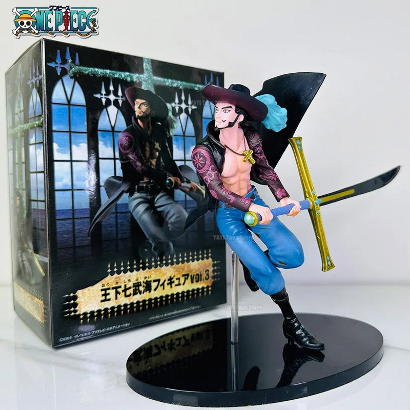 One Piece: Dracule Mihawk - World's Greatest Swordsman Action Figure (18cm) - SHAKLABS STORE