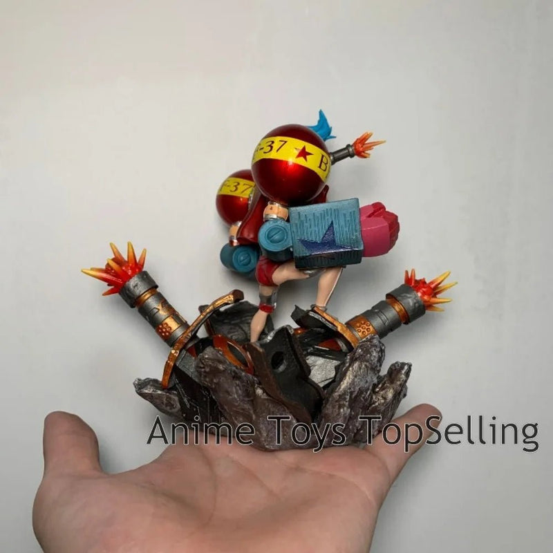 One Piece Franky Anime Figure - 13cm PVC Model Toy - SHAKLABS STORE