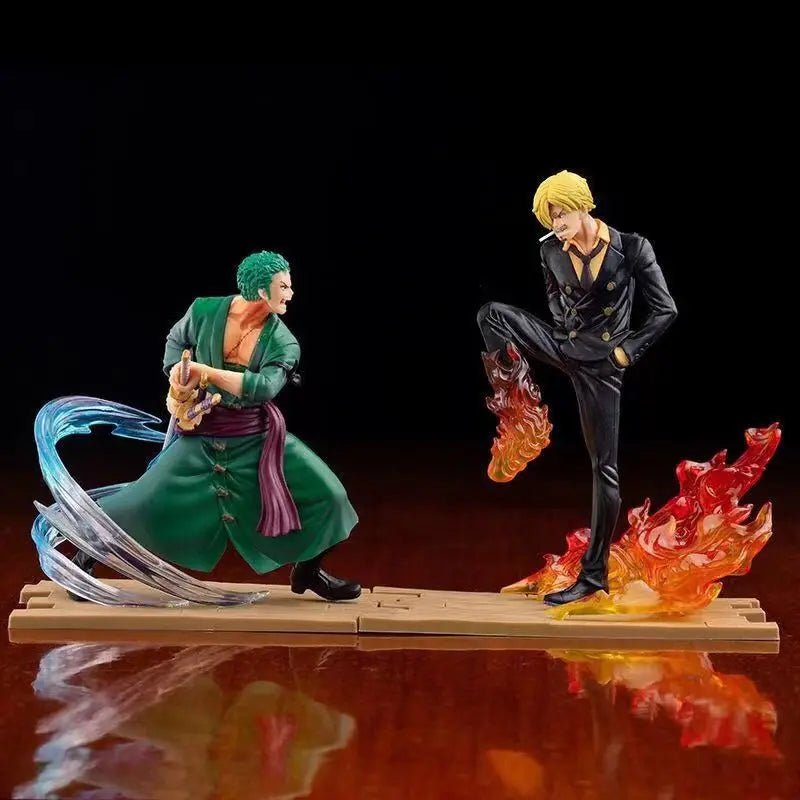 One Piece Roronoa Zoro vs Sanji Action Figure - SHAKLABS STORE