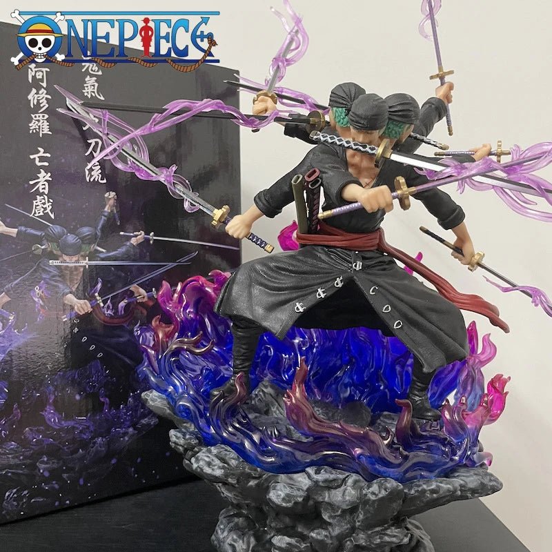 One Piece Zoro Figure 40cm - Wano Onigashima Collection - SHAKLABS STORE